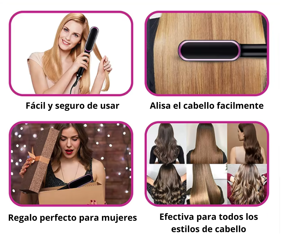 Alisa tu cabello en 5 minutos y luce como recién salida del salón